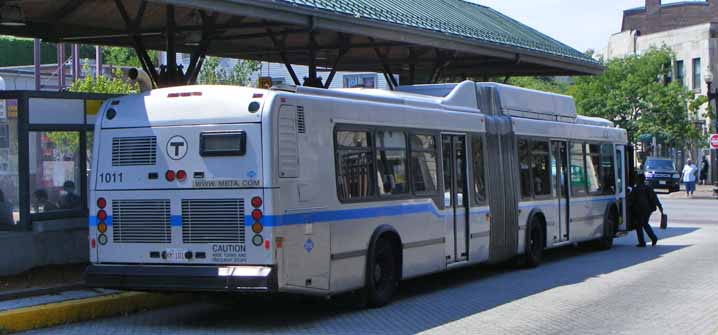 MBTA Boston Neoplan AN460LF Silver Line 1011